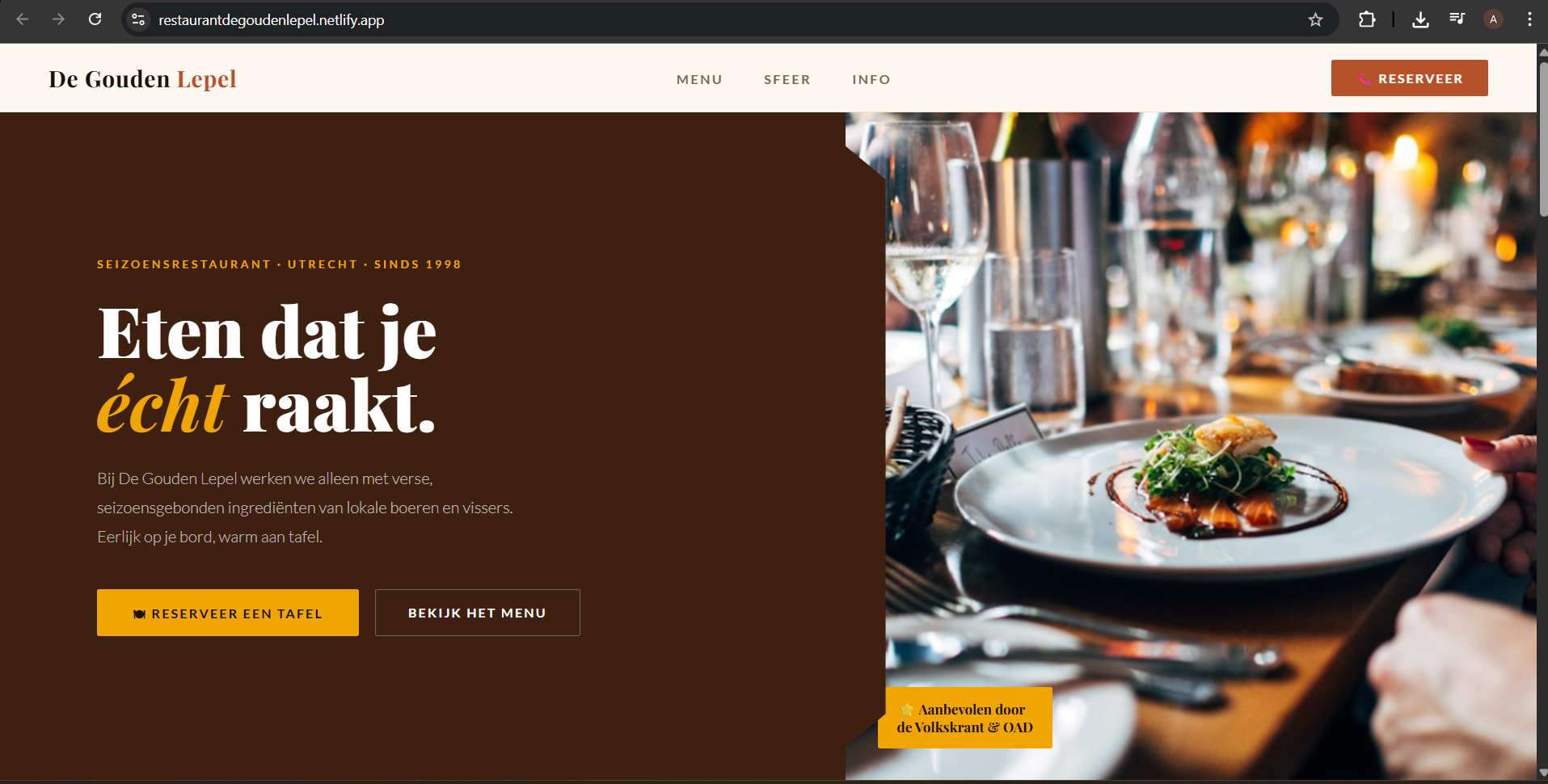 Restaurant De Gouden Lepel