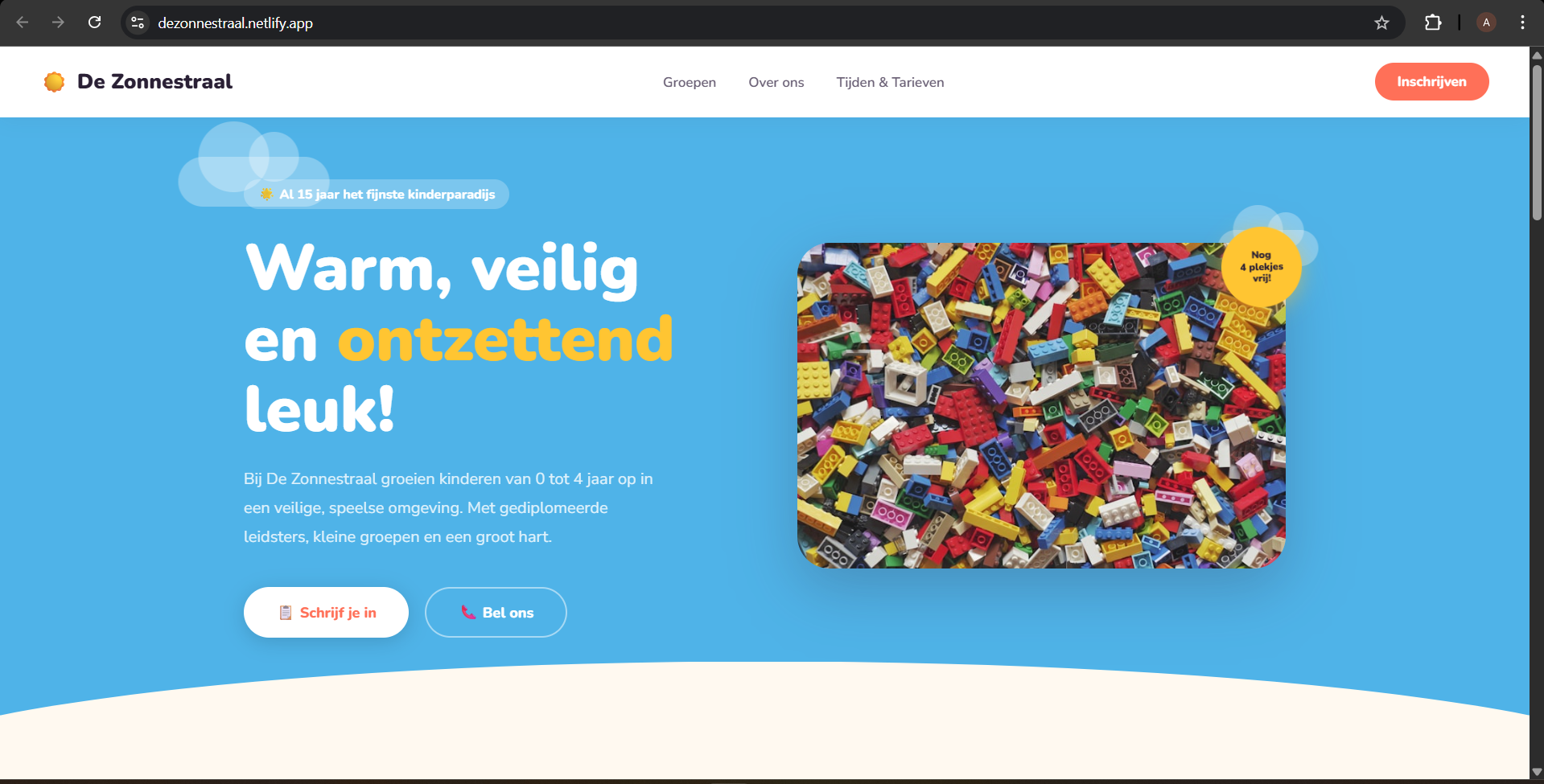 De Zonnestraal – Website Template